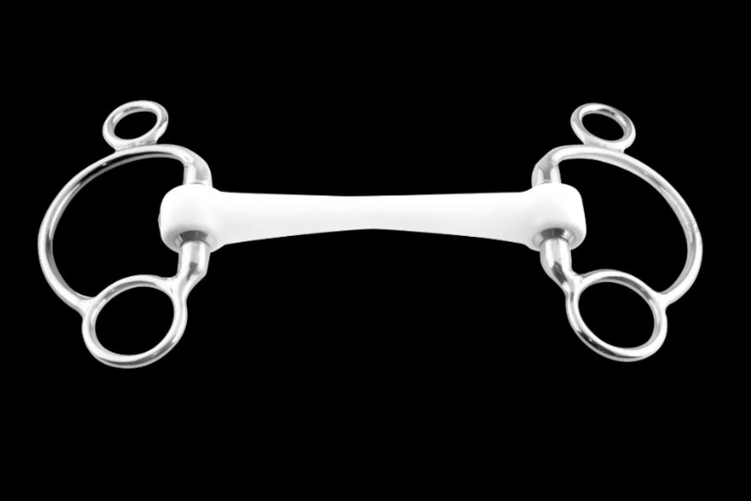 Trust Inno Sense 2.5 Ring Eggbutt Flexi Soft Half Gag Bit main image 1