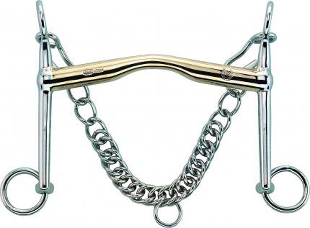 Mors De Bride FAGER Eric Sweet Iron Weymouth - 125 Mm, Inclinable Avant, Occasion Excellent état