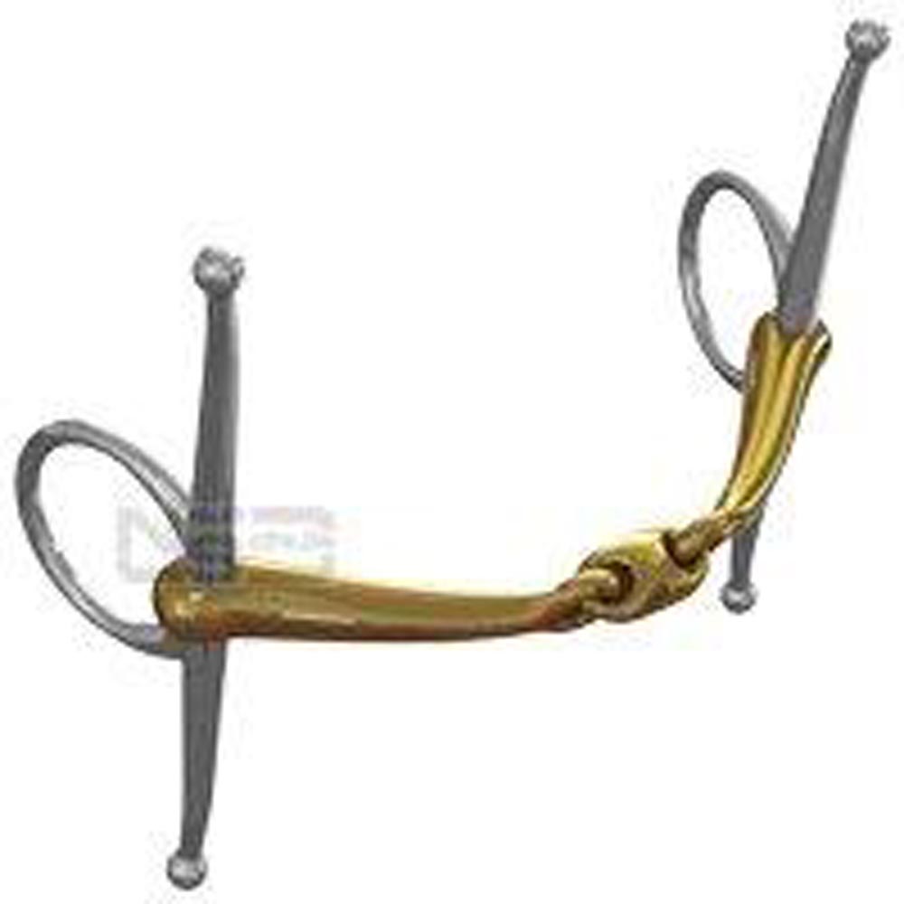 Mors De Filet Neue Schule Tranz Angled Lozenge Nelson Running Lever - Largeur 16 Mm, Bouche 5 3/4 - Occasion